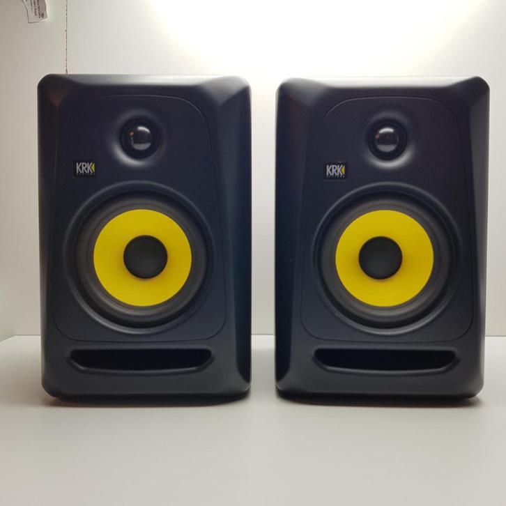 KRK Classic 5 Studio Monitor Pack – Set van 2 Speakers, Audio, Tv en Foto, Luidsprekers, Zo goed als nieuw
