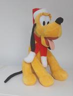 Pluto, kerst met geluid, Verzamelen, Disney, Ophalen of Verzenden, Goofy of Pluto, Zo goed als nieuw, Knuffel
