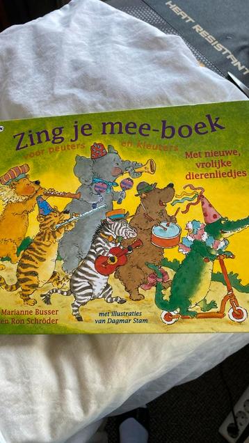 Marianne Busser - Zing je mee boek voor peuters en kleuters beschikbaar voor biedingen
