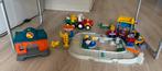 Fisher-Price Little People trein-/autobaan speelset, Ophalen of Verzenden, Gebruikt, Speelset