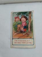 I TRY TO BE GOOD, BUT THE GIRLS WON'T LET ME., Ophalen of Verzenden, Voor 1920