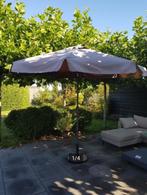 Parasol Taupe Madison 230 cm, Ophalen, Kantelbaar, Gebruikt, 2 tot 3 meter
