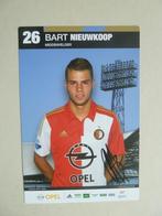 Spelerskaart. Bart.Nieuwkoop. Feyenoord. 2015/2016, Verzamelen, Sportartikelen en Voetbal, Ophalen of Verzenden, Zo goed als nieuw