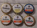 Krombacher Bierdoppen ongebruikt, Verzamelen, Biermerken, Ophalen of Verzenden, Gebruikt, Overige merken