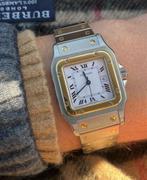 Cartier Santos Galbée 2961 12 maanden garantie!, Overige merken, Staal, Polshorloge, Ophalen of Verzenden