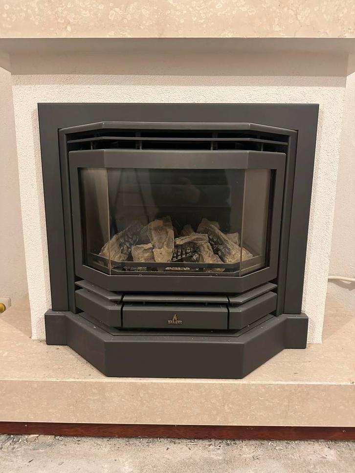 Nette Barbas gashaard - gezellige warmte!, Huis en Inrichting, Haarden, Gebruikt, Gashaard, Ophalen