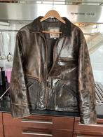 Nieuw echt leren jas, Ophalen of Verzenden, Zo goed als nieuw, Maat 56/58 (XL), Bruin
