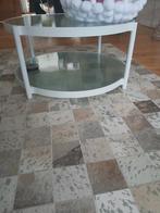 ronde salontafel, Huis en Inrichting, Tafels | Bijzettafels, Ophalen, Gebruikt, Rond, Minder dan 55 cm