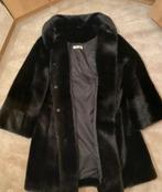 Balmain Zwarte faux fur jas, Kleding | Dames, Ophalen, Zo goed als nieuw, Maat 38/40 (M), Zwart