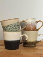 HK Living 70's americano kopjes ☕️, Huis en Inrichting, Keuken | Servies, Gebruikt, Keramiek, Ophalen of Verzenden, Overige stijlen