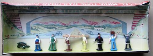 Longcraft H0 8 Arbeiders-set # 826/102 +OVP diecast märklin, Hobby en Vrije tijd, Modelbouw | Figuren en Diorama's, Nieuw, Figuur of Figuren