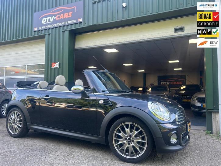 Mini Mini Cabrio 1.6 One Chili 64000km, Auto's, Mini, Bedrijf, Te koop, Cabrio, ABS, Airbags, Boordcomputer, Centrale vergrendeling