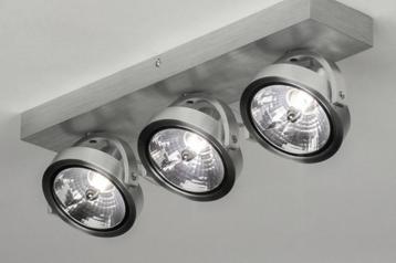 spots 46cm aluminium of zwart wit bank keuken lamp dimbaar beschikbaar voor biedingen