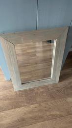 2x spiegel met houten lijst, Minder dan 50 cm, Ophalen of Verzenden, Zo goed als nieuw, Minder dan 100 cm
