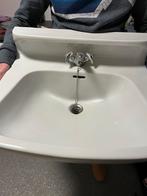 Wastafel wasbak vintage sphinx 1332, Huis en Inrichting, Badkamer | Badkamermeubels, Ophalen, Gebruikt, 50 tot 100 cm, Minder dan 100 cm