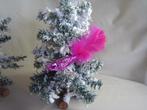 Roze vogel op knijper kerstbal 2, Diversen, Kerst, Ophalen, Zo goed als nieuw
