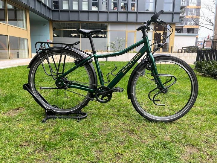 Vakantiefiets Santos Travelmaster 3+ Rohloff riem frame 45, Fietsen en Brommers, Fietsen | Heren | Sportfietsen en Toerfietsen