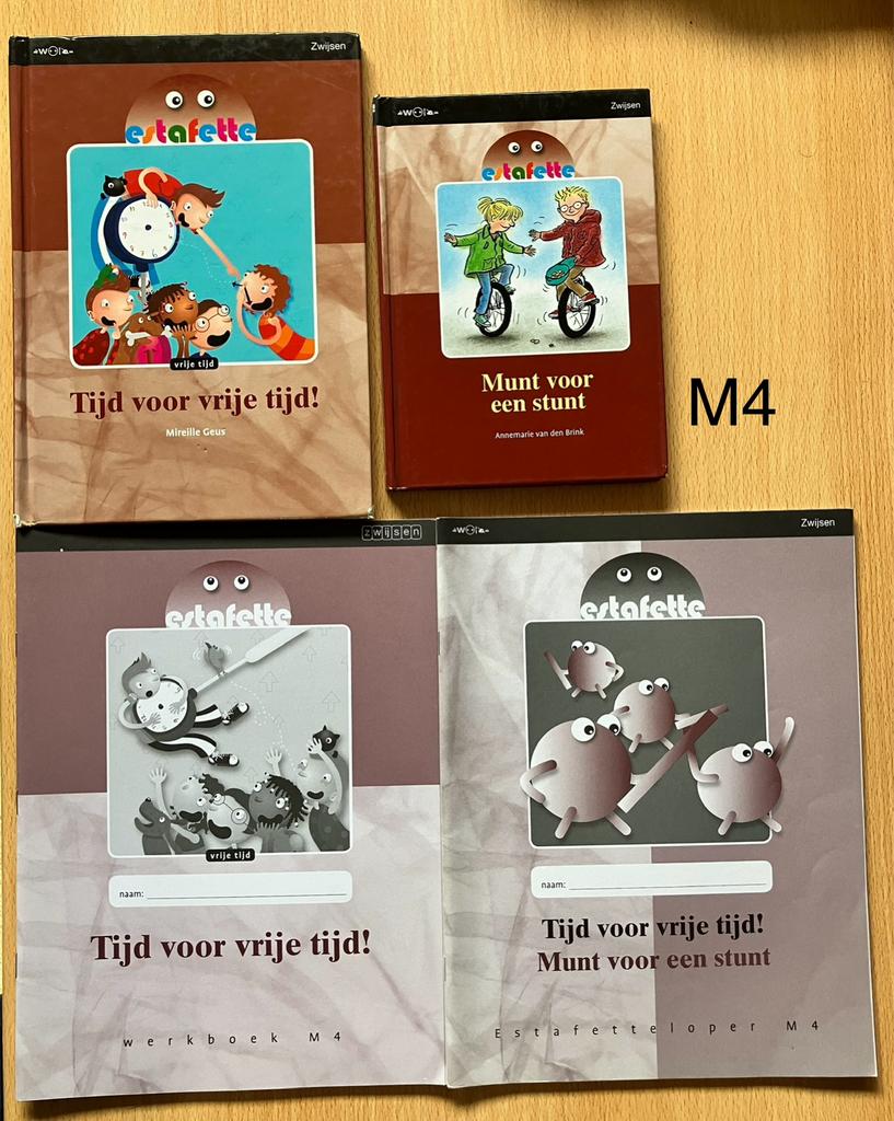 Begrijpend + technisch lezen groep 4 (M4 en/of E4) Estafette, Ophalen of Verzenden, Zo goed als nieuw, Overige niveaus, Nederlands