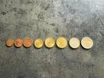 Complete set euromunten Griekenland uit 2002, Postzegels en Munten, Munten | Europa | Euromunten, Ophalen, Griekenland, Overige waardes