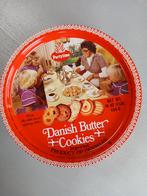 Vintage 1985 Deense Boterkoekjes Trommel, Verzamelen, Blikken, Ophalen of Verzenden, Gebruikt, Koek(jes), Overige merken
