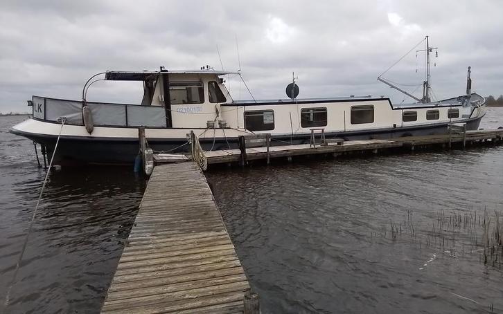 Ex Beurtvaarder 26.42 (bj 1926), Watersport en Boten, Kajuitzeilboten en Zeiljachten, Gebruikt, Staal, 12 meter of meer, Diesel