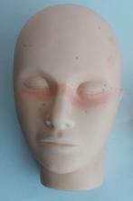 Mannequinhoofd voor make-up- en wimperoefeningen, Ophalen of Verzenden, Gebruikt, Overige typen