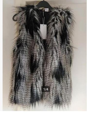 NIEUW!! Prachtig faux fur vest/b.warmer VAN 50 VOOR 17,50! beschikbaar voor biedingen