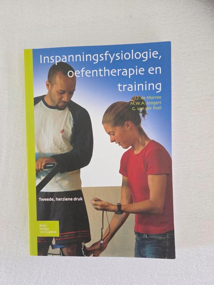 Inspanningsfysiologie, oefentherapie en training, Boeken, Studieboeken en Cursussen, Gelezen, HBO, Beta, Ophalen of Verzenden