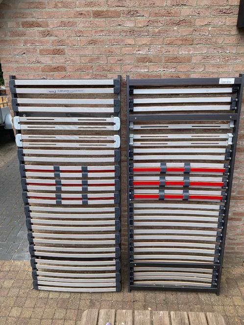 Lattenbodem 90 x 210 (2 stuks) Recor Bedding, Huis en Inrichting, Slaapkamer | Matrassen en Bedbodems, Gebruikt, 90 cm, 210 cm