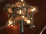 Vintage tinsel kerstboompiek, Diversen, Kerst, Ophalen of Verzenden, Zo goed als nieuw
