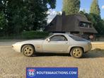 Porsche 928 coupe | Route 66 Auctions, Auto's, Oldtimers, Overige carrosserieën, Leder en Stof, Bedrijf, Zilver of Grijs