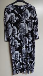 Jurk middellang coletta met bloemen print maat 0 ca 44-46, Ophalen of Verzenden, Zo goed als nieuw, Blauw, Blouse of Tuniek