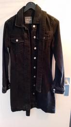 Spijkerjurk Denim met jas look, Kleding | Dames, Jurken, Zwart, Ophalen of Verzenden, Zo goed als nieuw, Maat 36 (S)