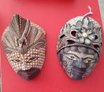 Balinees houtsnijwerk, mask,  vogel mask, batik, albasia, Ophalen