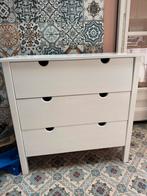 Witte kast met 3 lades, Huis en Inrichting, Ophalen, Gebruikt, 50 tot 100 cm, 3 of 4 laden