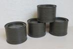 Vintage Koninklijke Landmacht verwarmingsblik V84. 4 stuks, Verzamelen, Ophalen of Verzenden, Landmacht, Nederland, Overige typen
