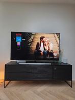 Woood Silas TV Meubel - Black Night, Huis en Inrichting, Kasten | Televisiemeubels, Ophalen, 150 tot 200 cm, Minder dan 100 cm