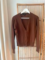 Claudia Strater wollen vest bruin 38, Ophalen of Verzenden, Zo goed als nieuw, Maat 38/40 (M), Bruin