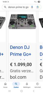 Denon prime go+ met case en hardtop en headphone, Muziek en Instrumenten, Mengpanelen, Ophalen of Verzenden, Zo goed als nieuw