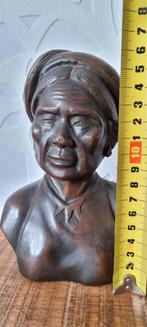 Buste brons azie vietnam indochina asia oud tokinese, Ophalen of Verzenden