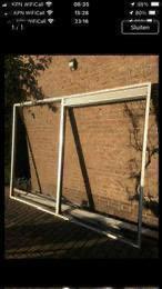 Kozijn aluminium, Doe-het-zelf en Verbouw, Ophalen, Aluminium, Zo goed als nieuw, Raamkozijn