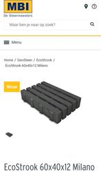 Ecostrook Milano MBI, Ophalen, Nieuw, Beton, Klinkers