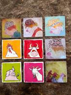 Kadotip!!  Unieke tegeltjes met tekst of afbeelding 10x10 cm, Ophalen of Verzenden, Nieuw