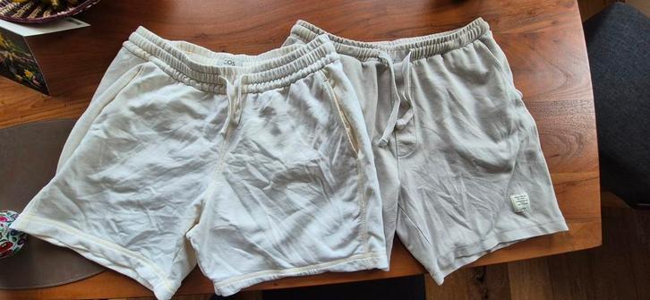2 heerlijke shorts heren M Pull&Bear en Cos, Kleding | Heren, Broeken en Pantalons, Gedragen, Grijs, Ophalen of Verzenden
