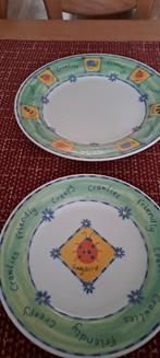 Dessert en dinerbord churchil, Huis en Inrichting, Keuken | Servies, Ophalen of Verzenden, Zo goed als nieuw, Bord(en), Overige stijlen