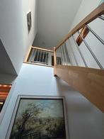 Beuken trap met onderkwart, Doe-het-zelf en Verbouw, Ladders en Trappen, Ophalen, Gebruikt, Trap, 2 tot 4 meter