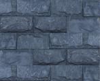 Steenstrip / wall tile Black Quarzite 30x15x1,5-2,5 cm, Ophalen of Verzenden, Nieuw, Natuursteen, Overige typen