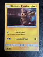 Detective pikachu SM190 sun moon promo, Hobby en Vrije tijd, Verzamelkaartspellen | Pokémon, Ophalen of Verzenden, Nieuw, Losse kaart