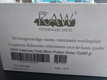 Raw Veterinary Diets Mono Protein Horse. 11x