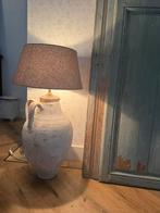 Kruik lamp brocante, Huis en Inrichting, Ophalen, Zo goed als nieuw, Rond, 50 cm of meer